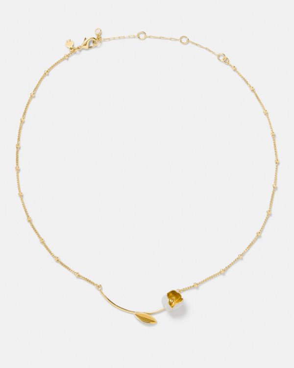 Kate Spade Golden Bloom Bar Pendant