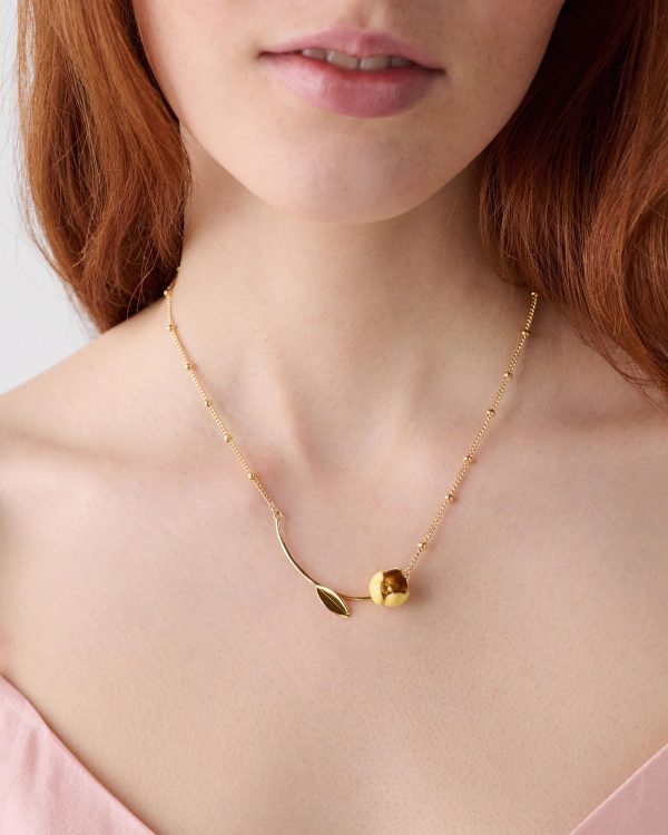 Kate Spade Golden Bloom Bar Pendant