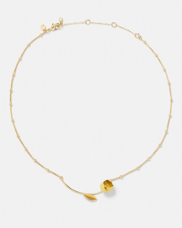 Kate Spade Golden Bloom Bar Pendant