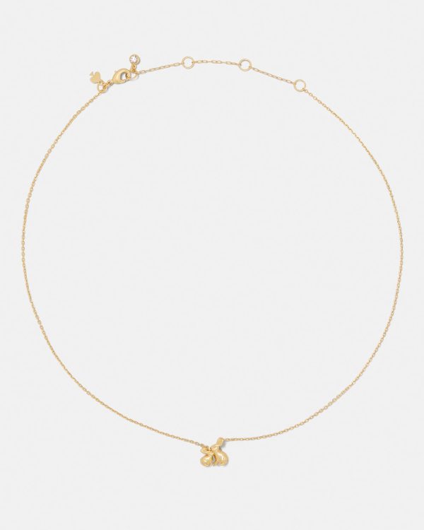 Kate Spade Love You, Mom Bunny Pendant
