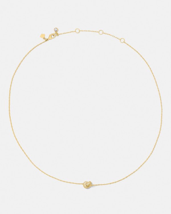 Kate Spade Sailor's Knot Pave Mini Pendant