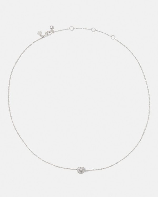Kate Spade Sailor's Knot Pave Mini Pendant