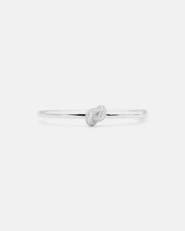 Kate Spade Sailor's Knot Pave Hinge Bangle
