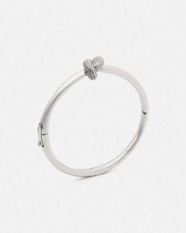 Kate Spade Sailor's Knot Pave Hinge Bangle