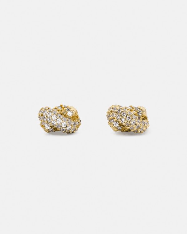 Kate Spade Sailor's Knot Pave Studs