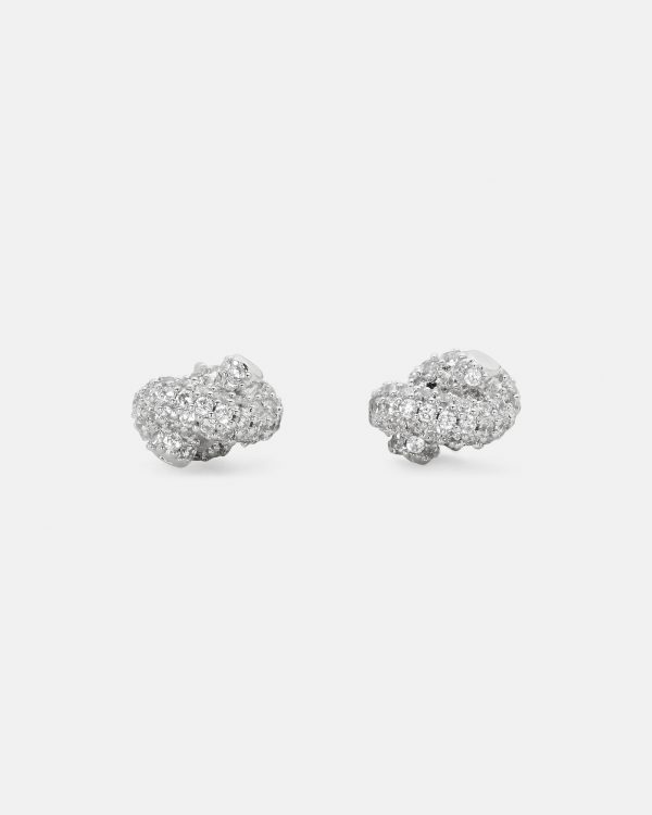 Kate Spade Sailor's Knot Pave Studs