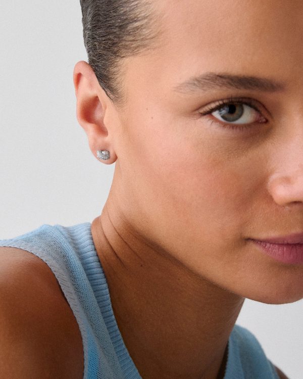 Kate Spade Sailor's Knot Pave Studs