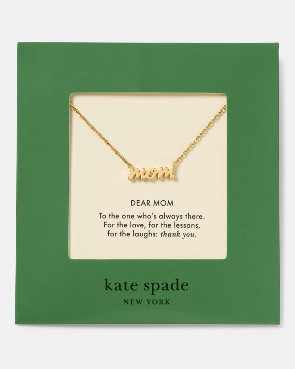 Kate Spade Dear Mom Pendant