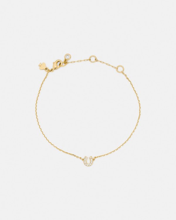 Kate Spade You're A Gem Pave Horseshoe Bracelet
