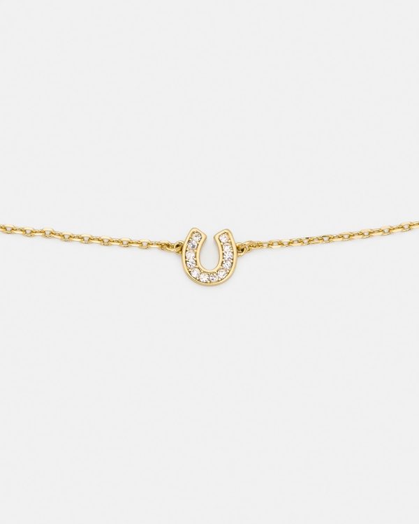 Kate Spade You're A Gem Pave Horseshoe Bracelet