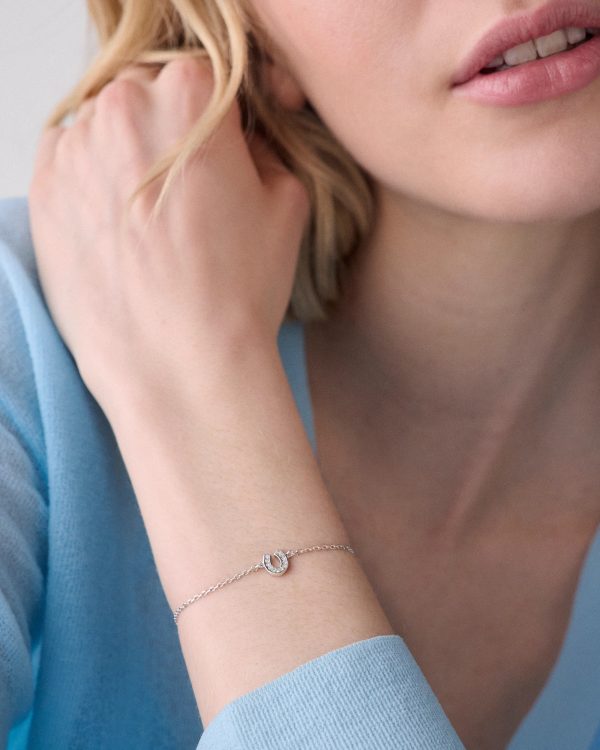 Kate Spade You're A Gem Pave Horseshoe Bracelet