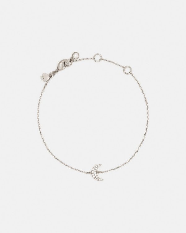Kate Spade You're A Gem Pave Moon Bracelet