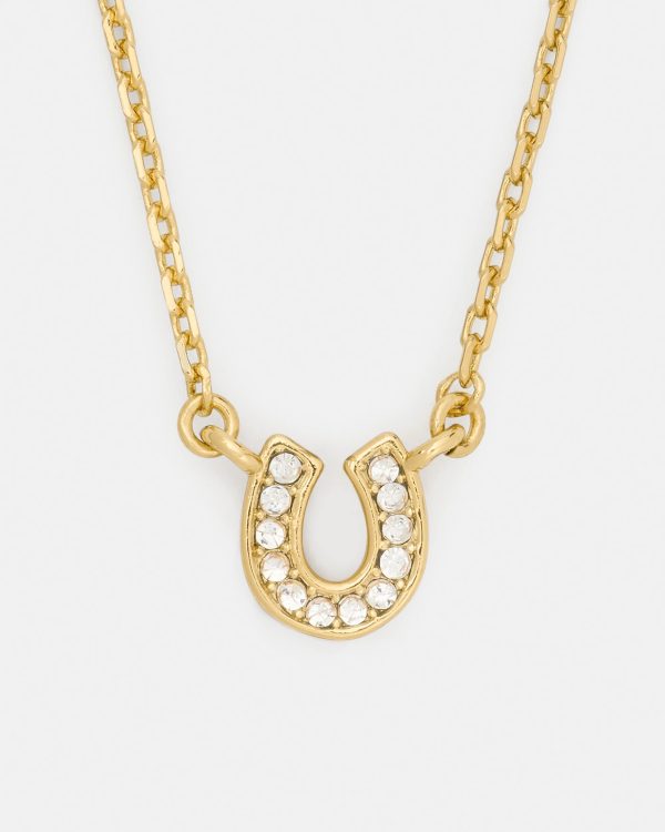 Kate Spade You're A Gem Pave Horseshoe Pendant