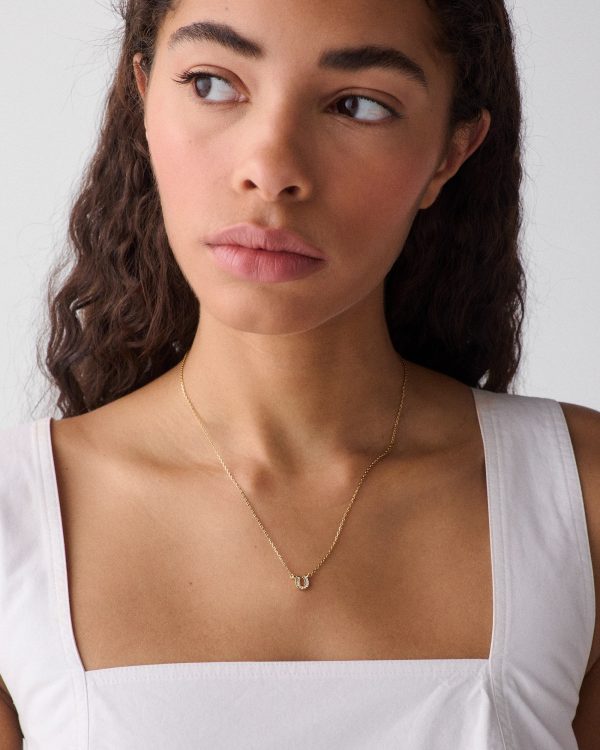 Kate Spade You're A Gem Pave Horseshoe Pendant