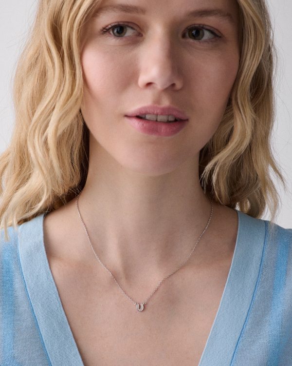 Kate Spade You're A Gem Pave Horseshoe Pendant