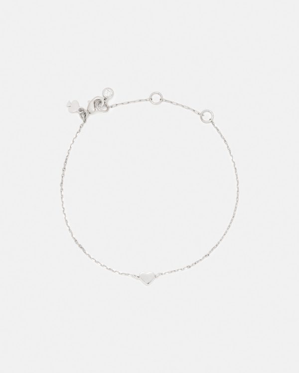 Kate Spade You're A Gem Metal Mini Heart Bracelet