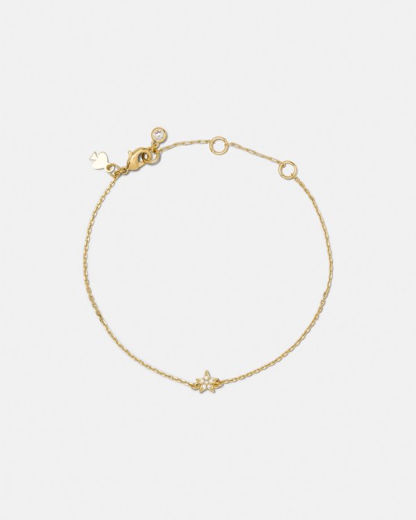 Kate Spade You're A Gem Pave Mini Star Bracelet