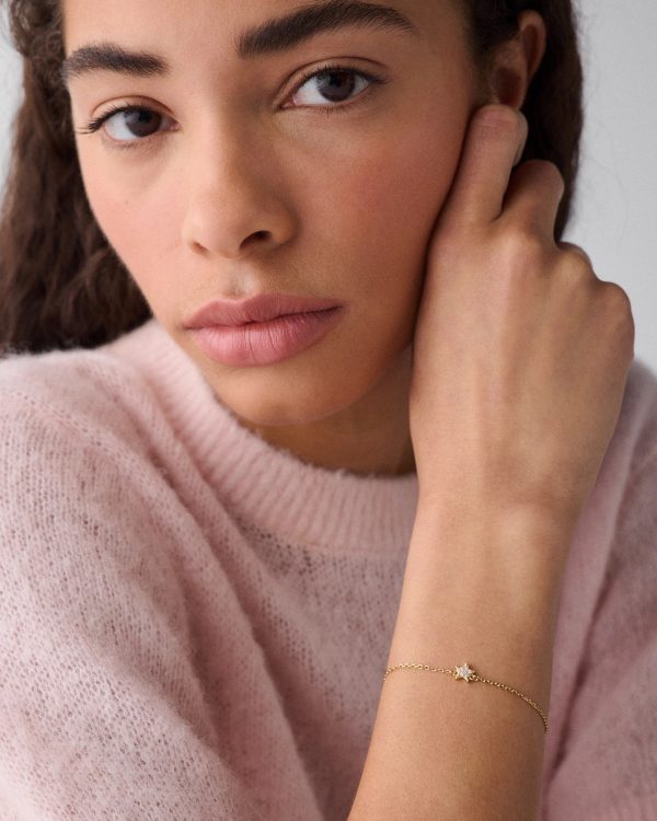Kate Spade You're A Gem Pave Mini Star Bracelet