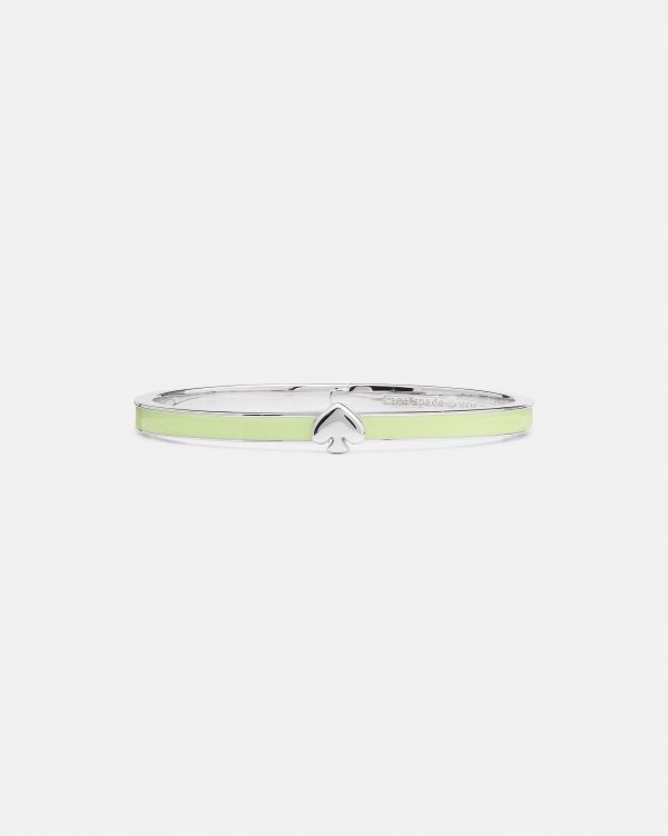 Kate Spade Everyday Spade Thin Enamel Bangle