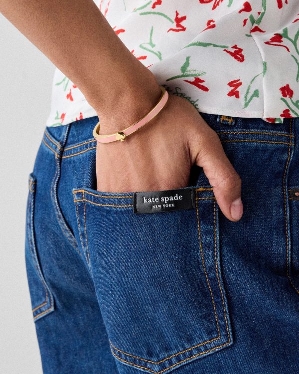 Kate Spade Everyday Spade Thin Enamel Bangle