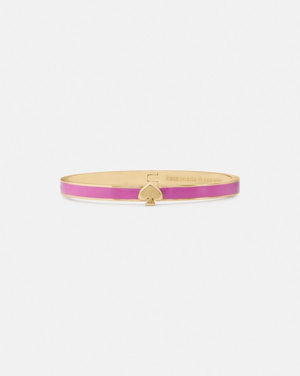 Kate Spade Everyday Spade Thin Enamel Bangle