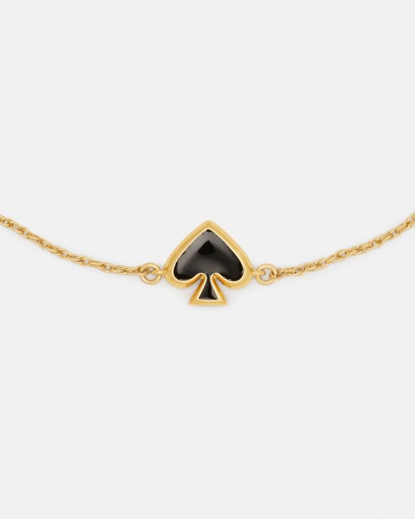 Kate Spade Everyday Spade Enamel Slider Bracelet
