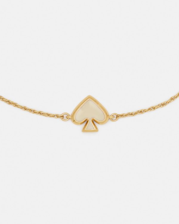 Kate Spade Everyday Spade Enamel Slider Bracelet