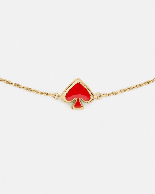 Kate Spade Everyday Spade Enamel Slider Bracelet