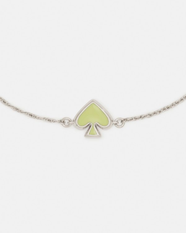 Kate Spade Everyday Spade Enamel Slider Bracelet