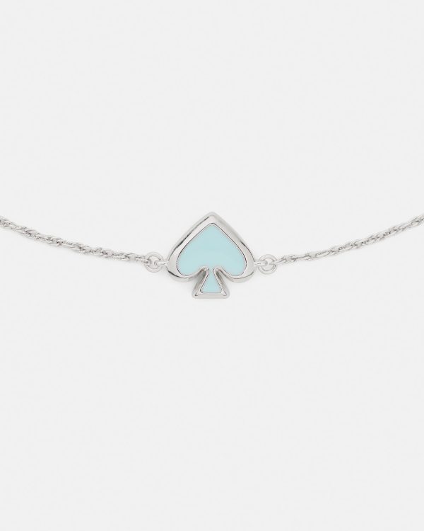 Kate Spade Everyday Spade Enamel Slider Bracelet