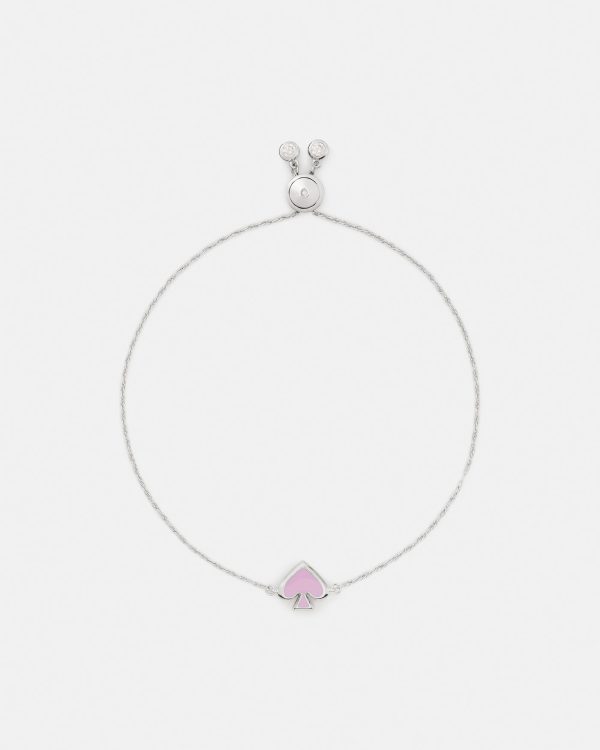 Kate Spade Everyday Spade Enamel Slider Bracelet