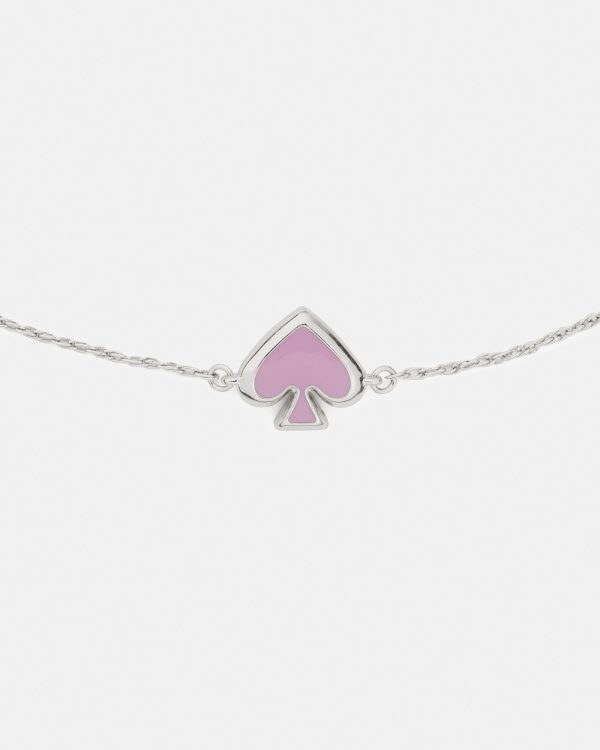 Kate Spade Everyday Spade Enamel Slider Bracelet