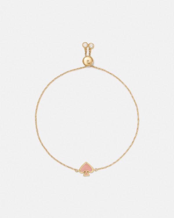 Kate Spade Everyday Spade Enamel Slider Bracelet