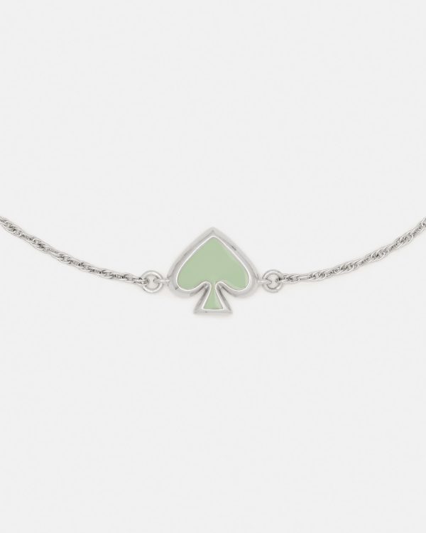 Kate Spade Everyday Spade Enamel Slider Bracelet
