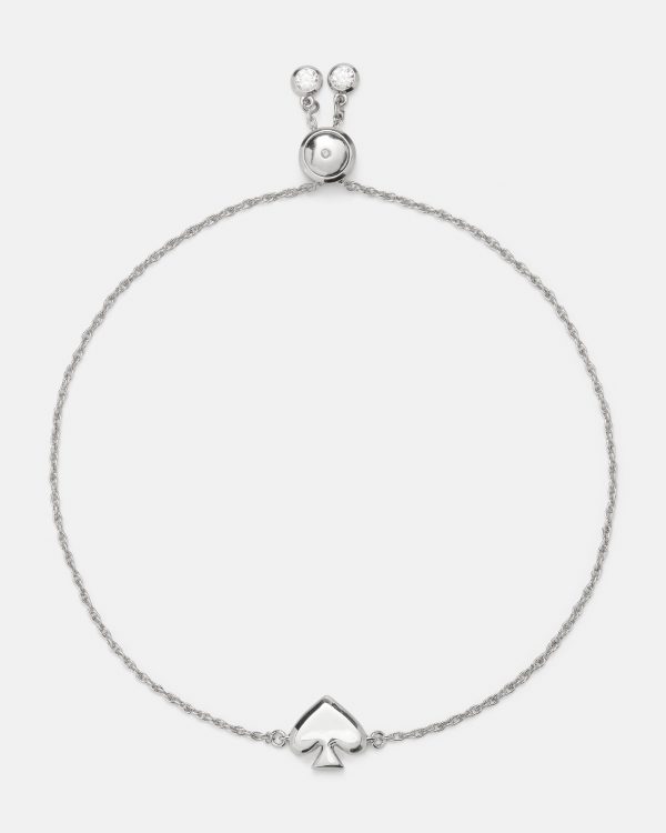 Kate Spade Everyday Spade Metal Slider Bracelet