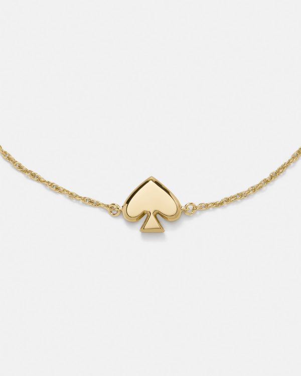 Kate Spade Everyday Spade Metal Slider Bracelet