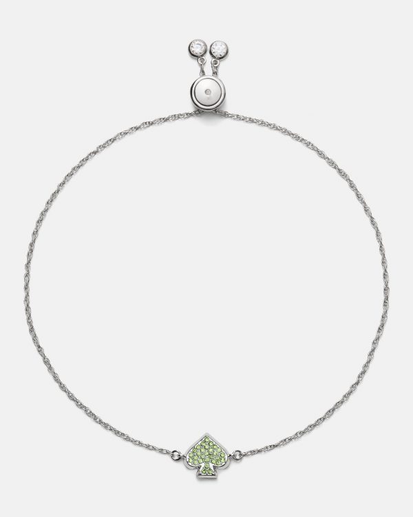 Kate Spade Everyday Spade Pave Slider Bracelet