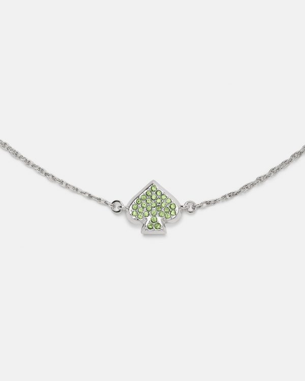 Kate Spade Everyday Spade Pave Slider Bracelet