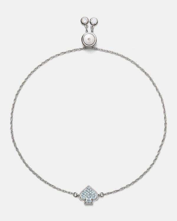 Kate Spade Everyday Spade Pave Slider Bracelet