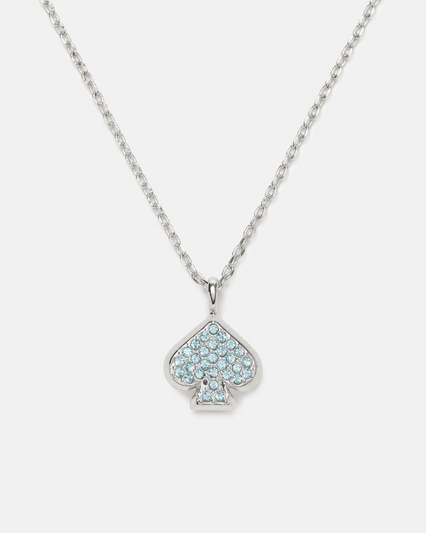 Kate Spade Everyday Spade Pave Mini Pendant