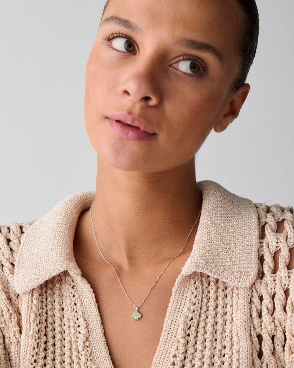 Kate Spade Everyday Spade Pave Mini Pendant