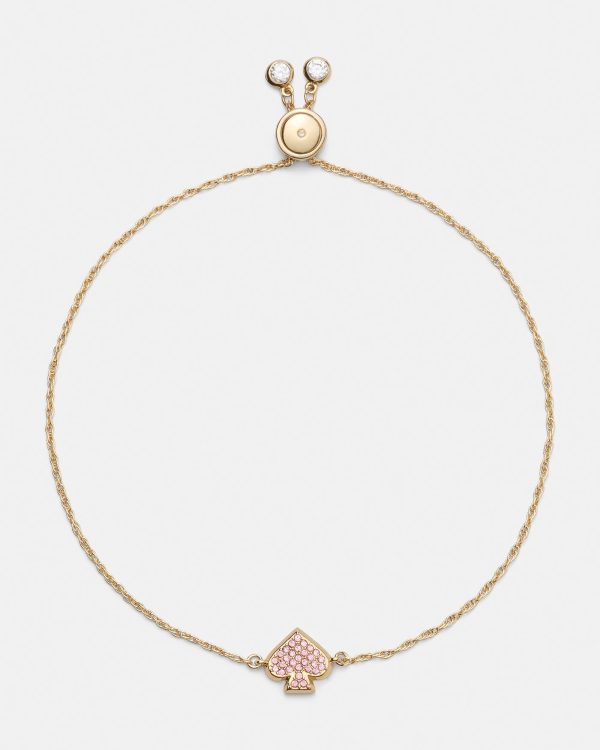 Kate Spade Everyday Spade Pave Slider Bracelet