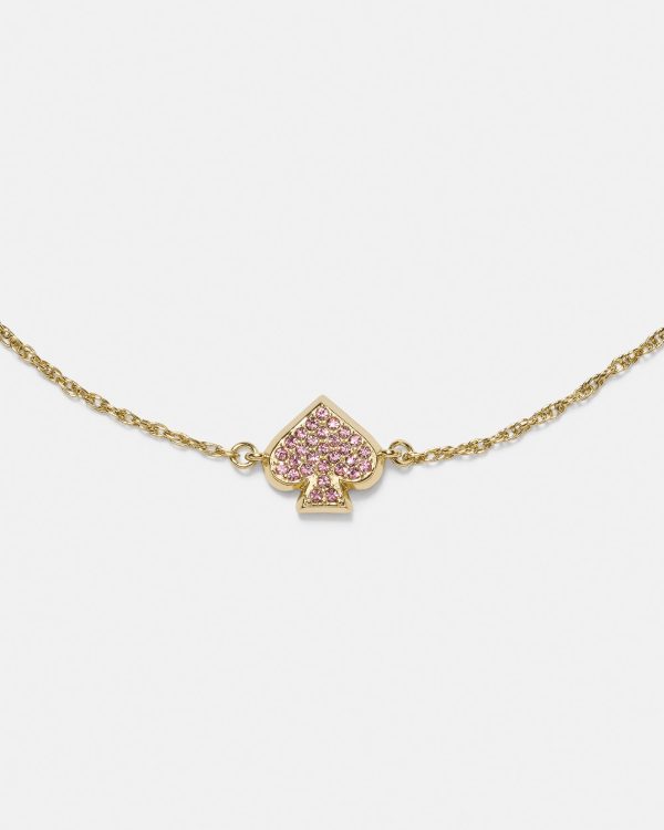 Kate Spade Everyday Spade Pave Slider Bracelet