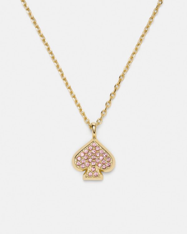Kate Spade Everyday Spade Pave Mini Pendant