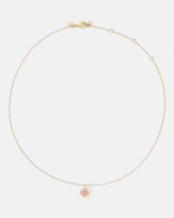 Kate Spade Everyday Spade Pave Mini Pendant