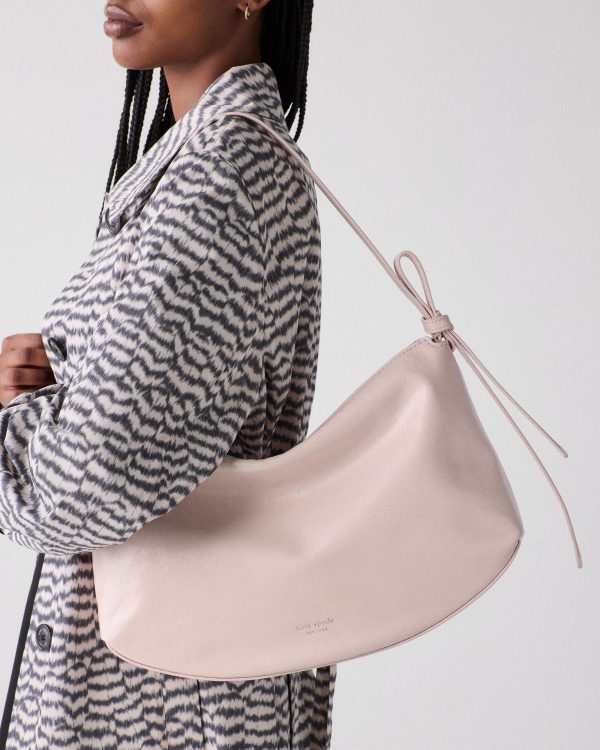 Kate Spade Loop Crinkle Patent Large Shoulder Bag