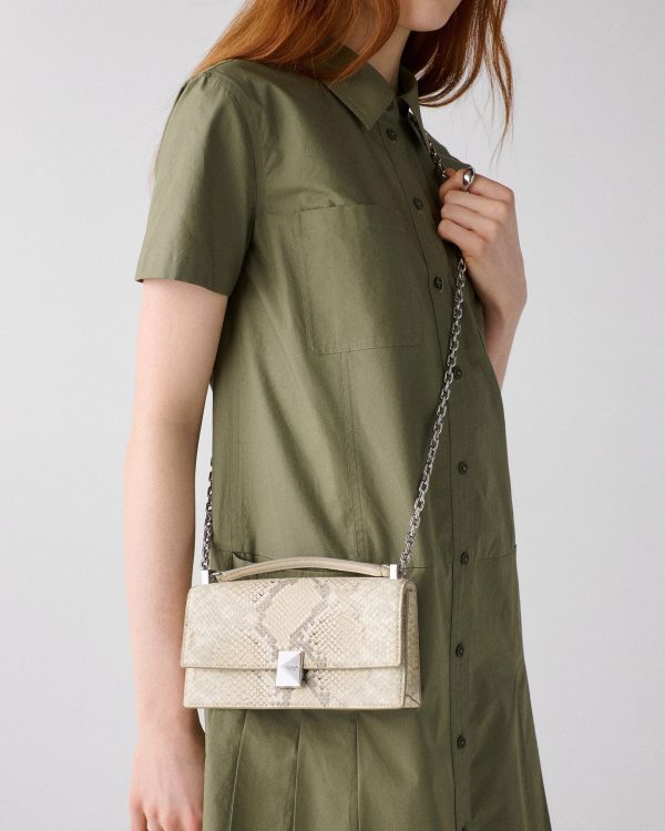 Kate Spade Deco Snake Embossed Mini Crossbody Bag