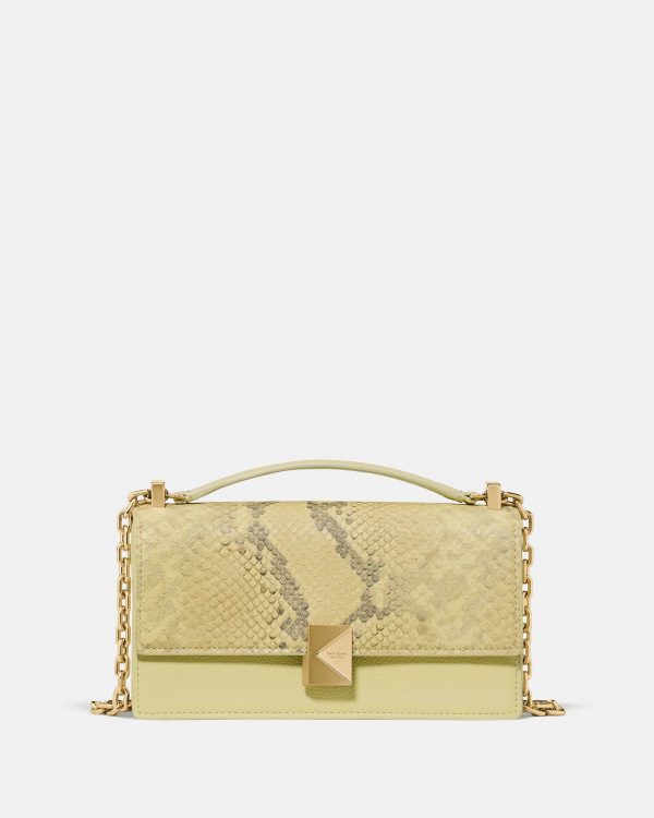 Kate Spade Deco Snake Embossed Mini Crossbody Bag