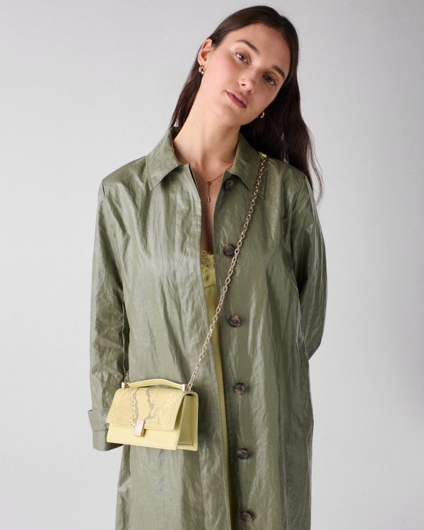 Kate Spade Deco Snake Embossed Mini Crossbody Bag