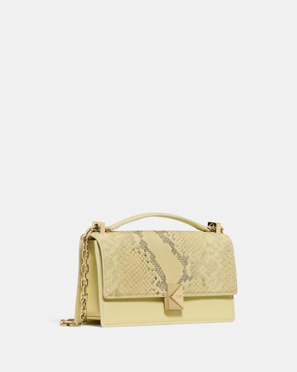 Kate Spade Deco Snake Embossed Mini Crossbody Bag